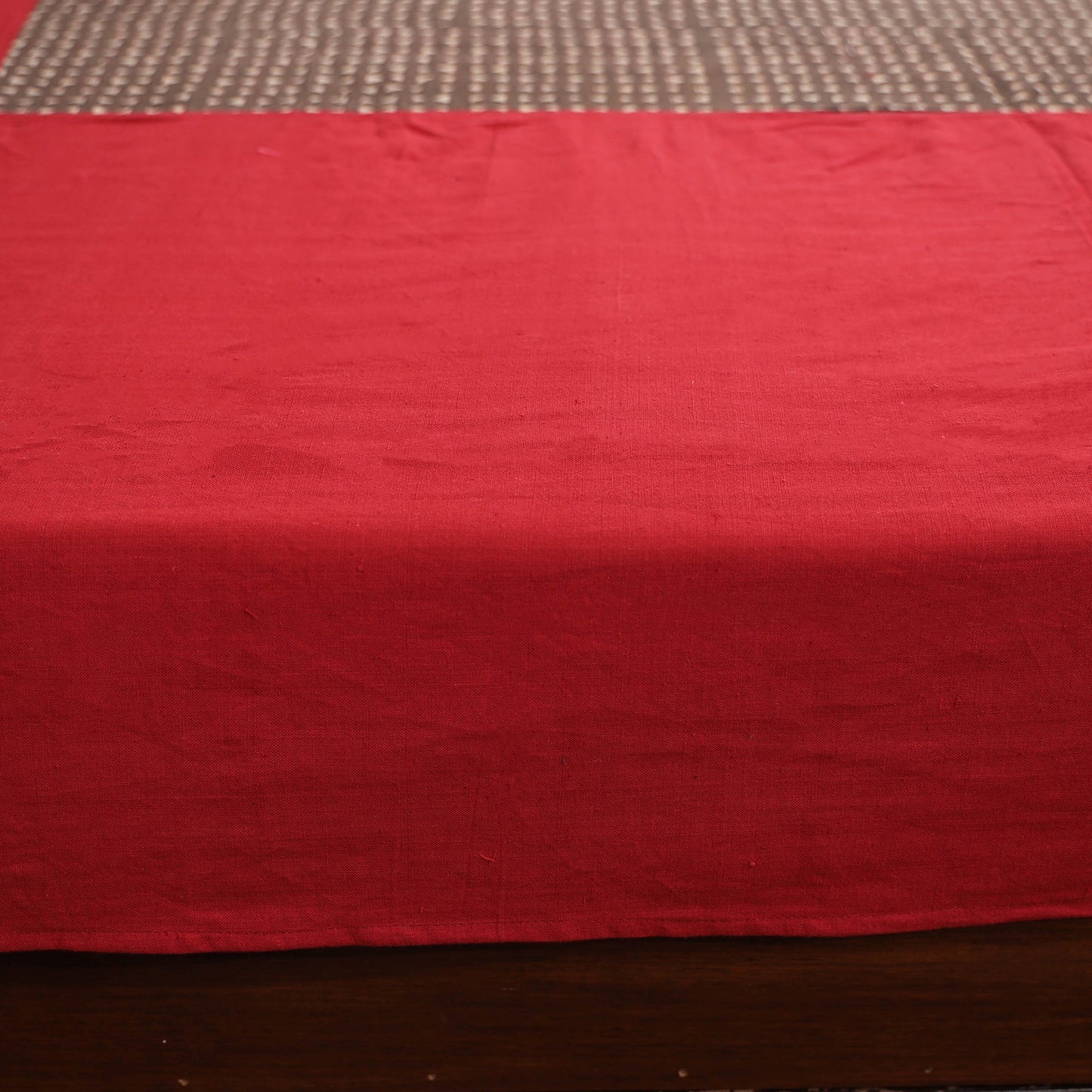 plain double bed cover set