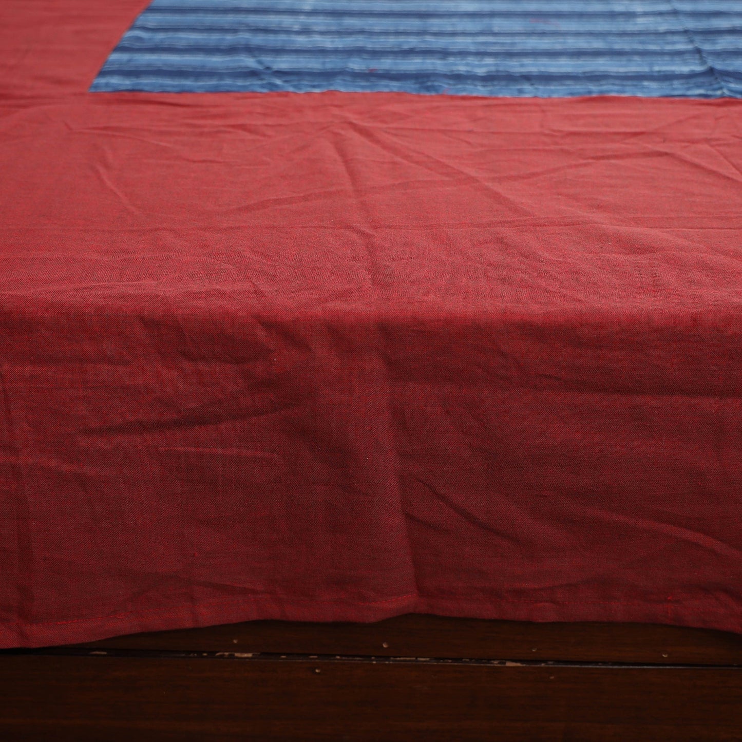 plain double bed cover