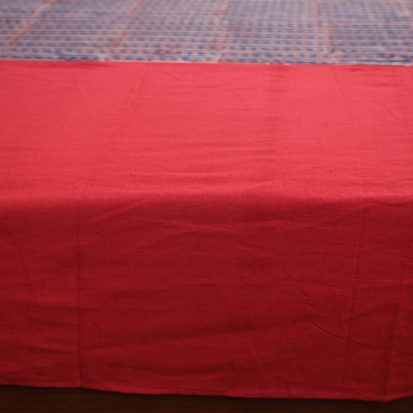 plain double bed cover