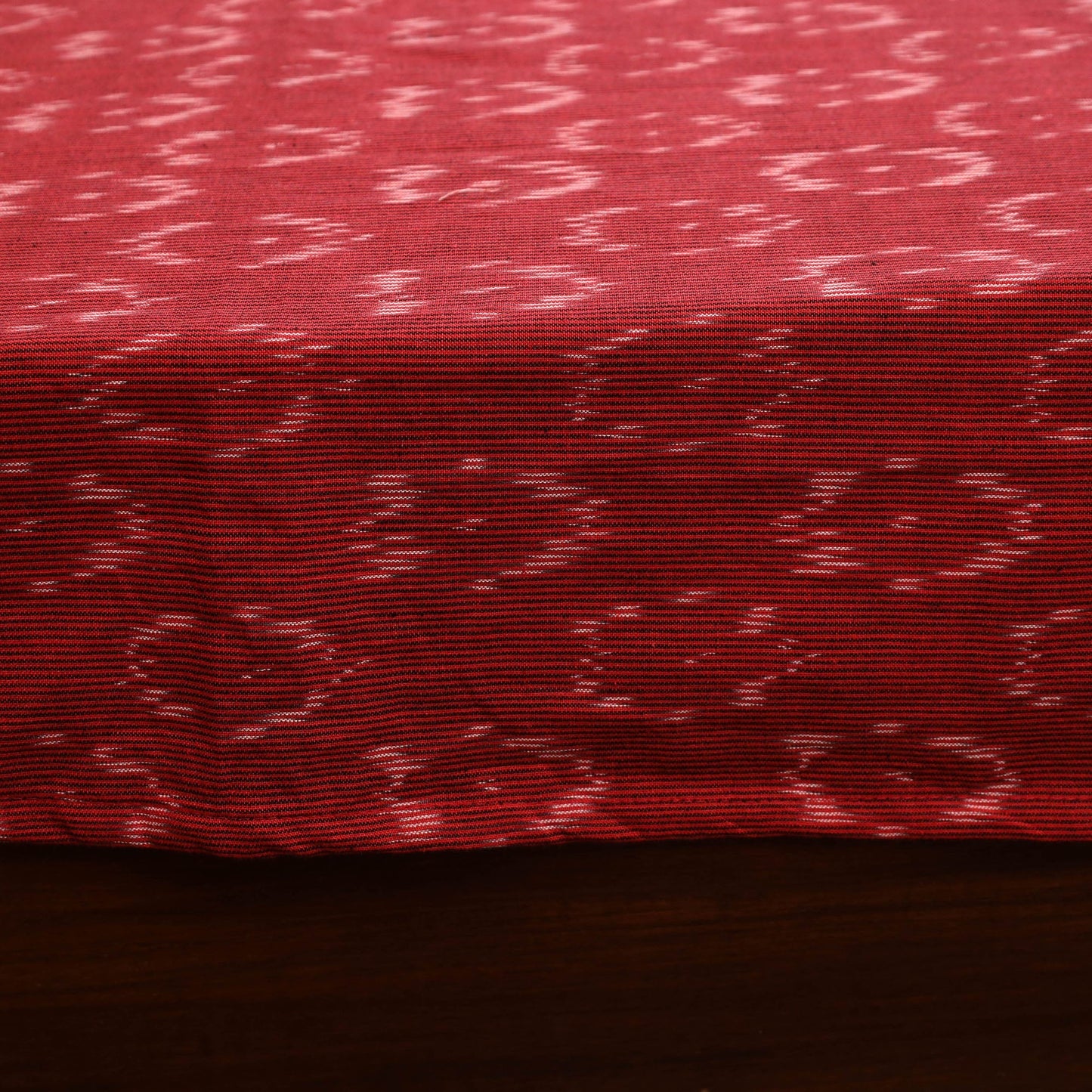 Pochampally ikat with bagh patch cotton bedsheet set 14