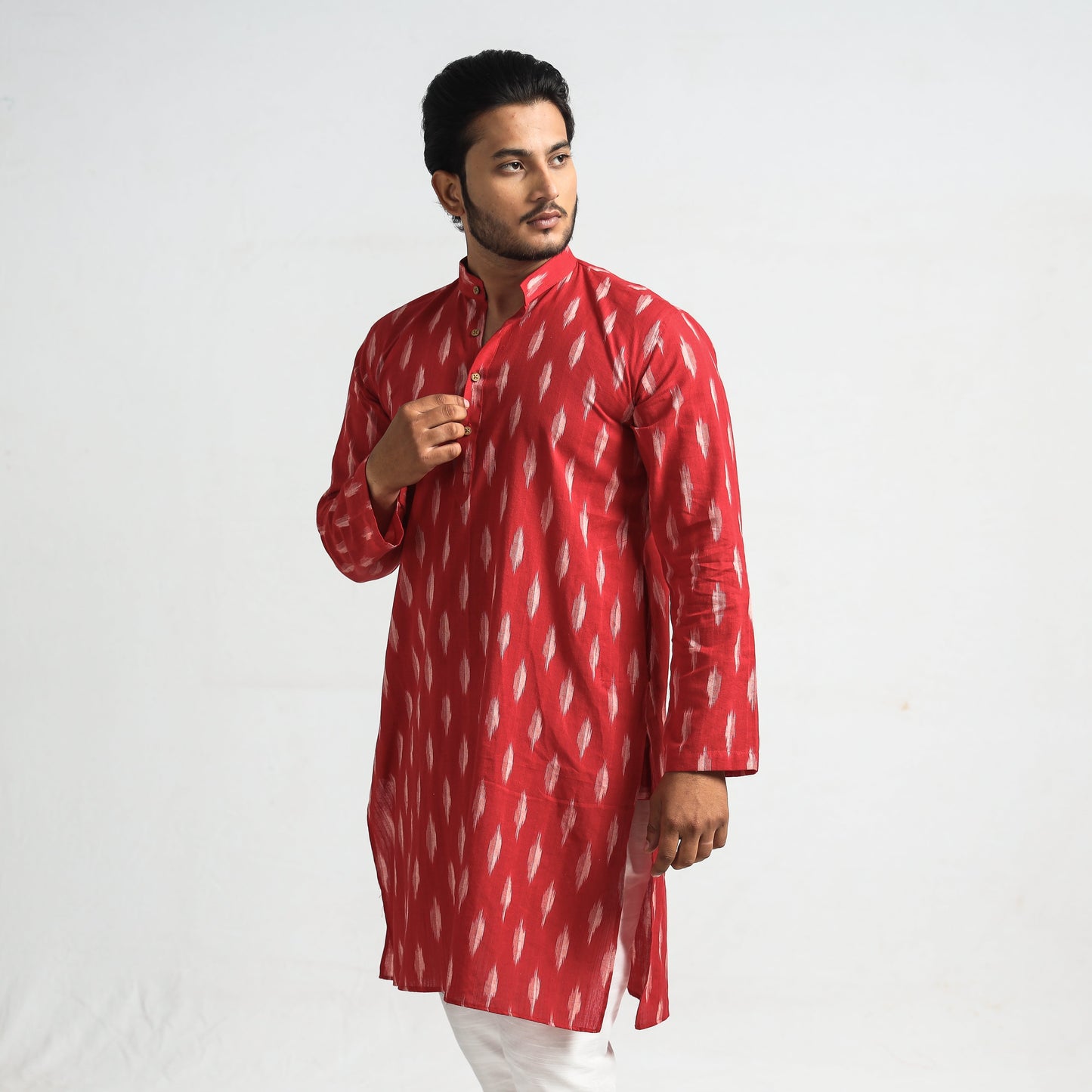 Pochampally Ikat men kurta