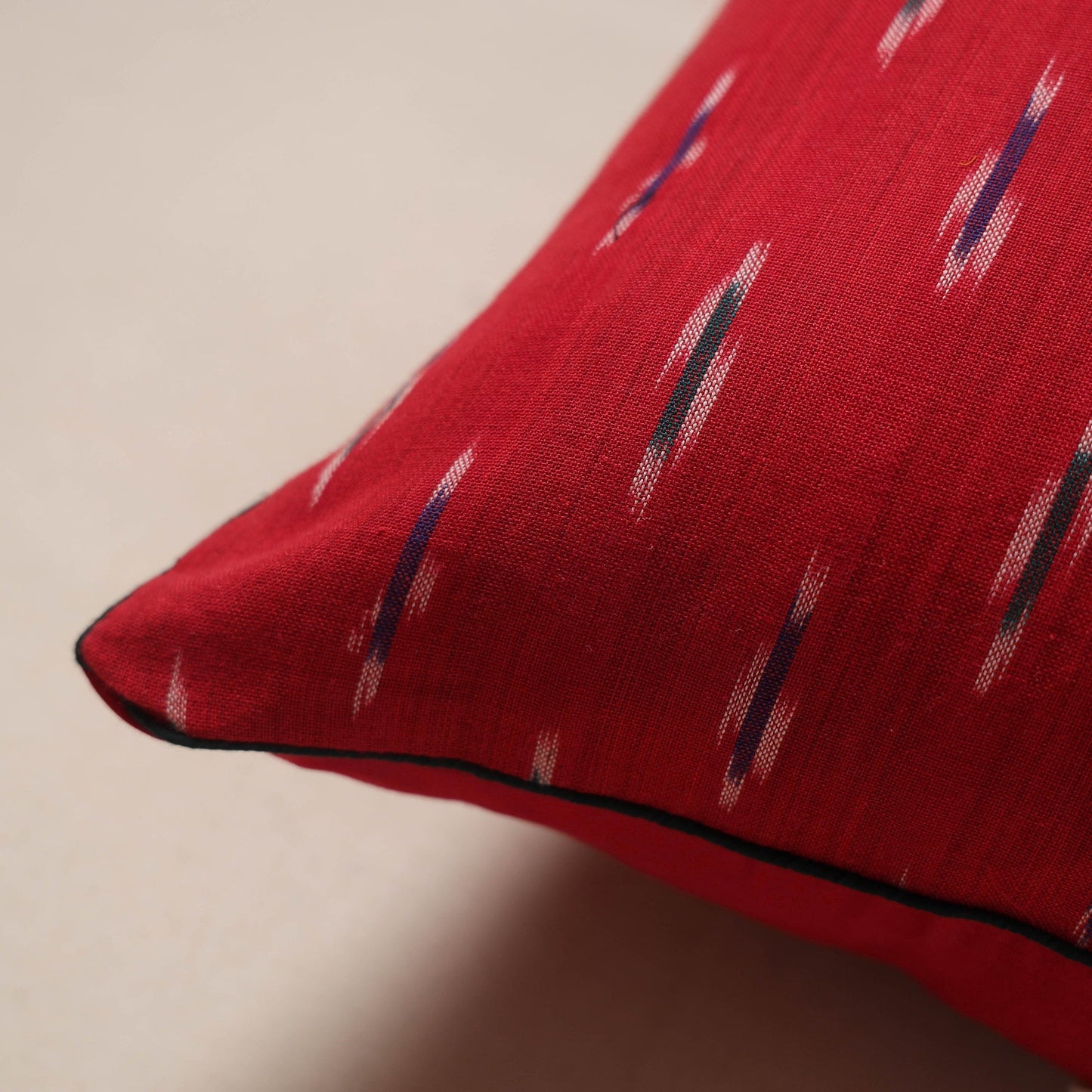 Pochampally ikat weave cushion cover 10 - handcrafted