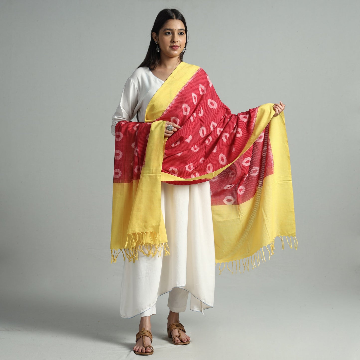 Pochampally Ikat Dupatta