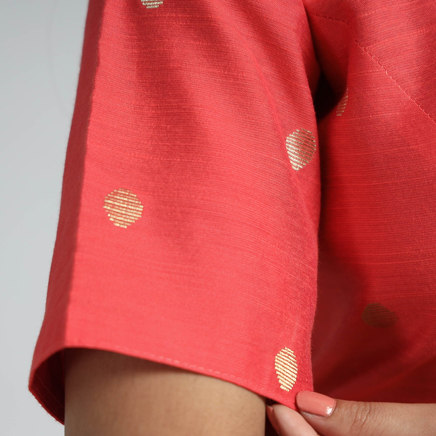 Silk Stitched Blouse
