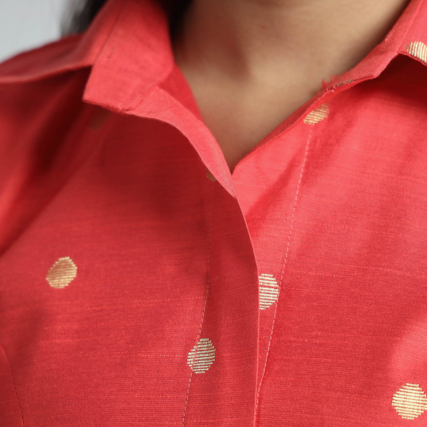 Silk Stitched Blouse