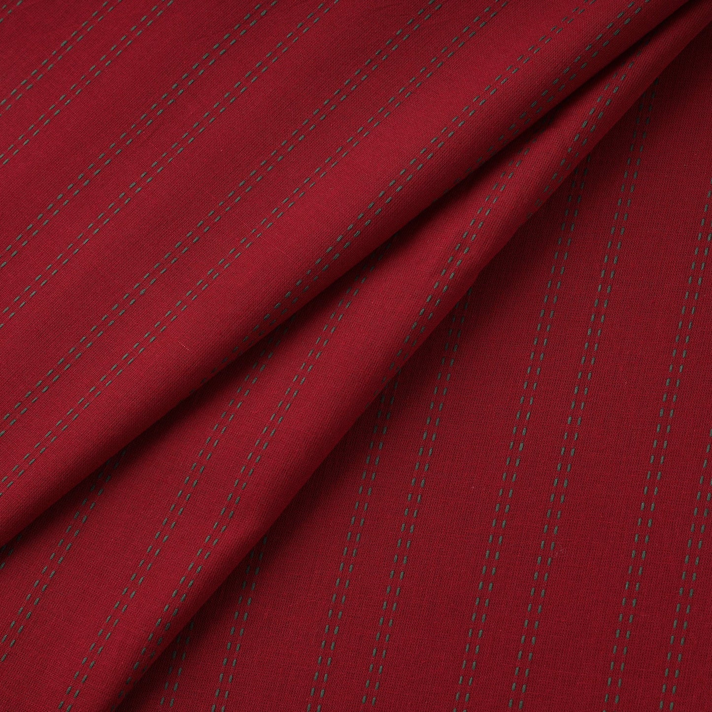 Prewashed cotton jacquard fabric 01 - handcrafted