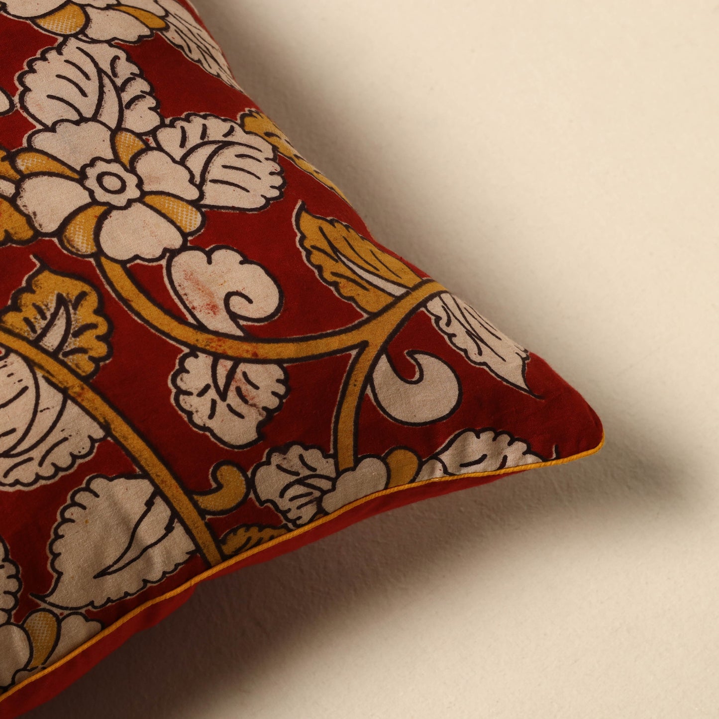 Kalamkari cushion cover 47 - handcrafted
