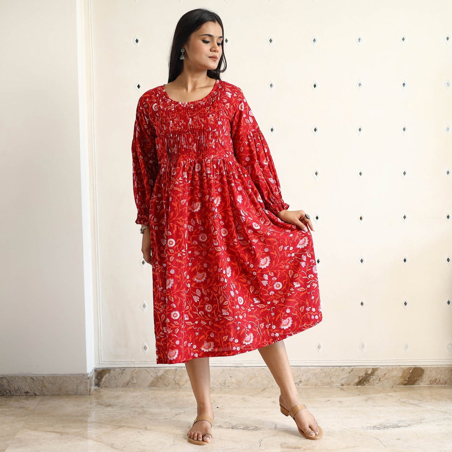 Sanganeri Dress