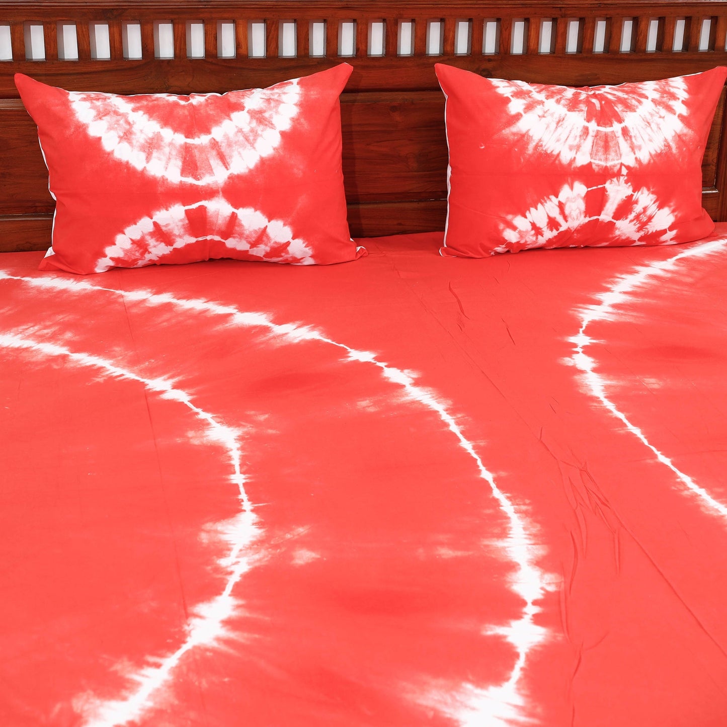 Shibori Double Bed Cover Set