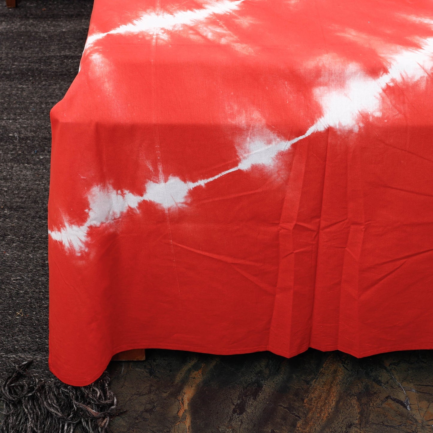 Shibori Double Bed Cover Set