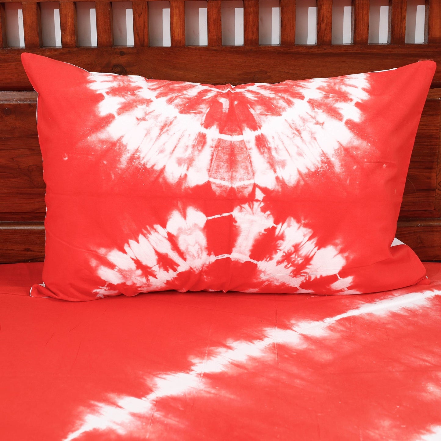 Shibori Double Bed Cover Set