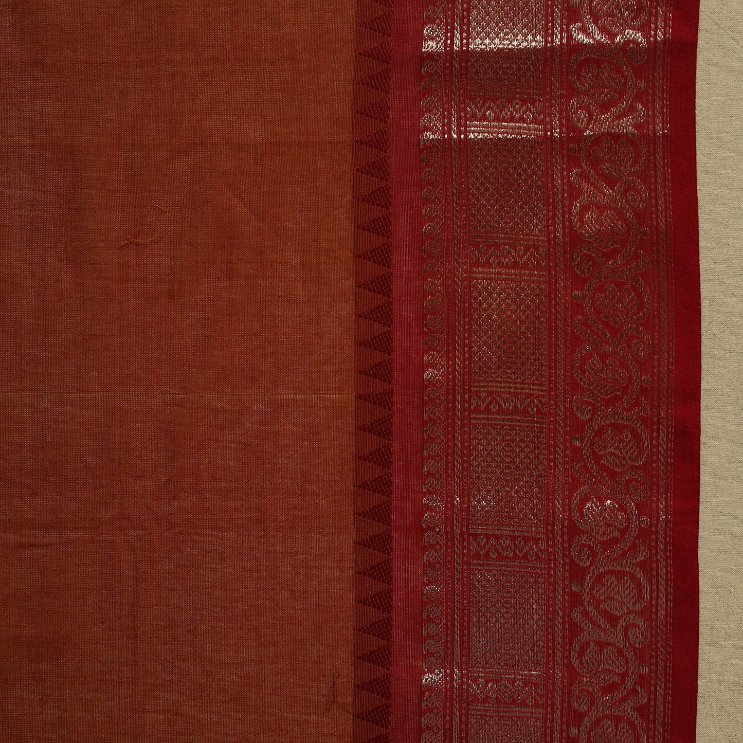 Thread buti cotton kanchipuram saree with border 35