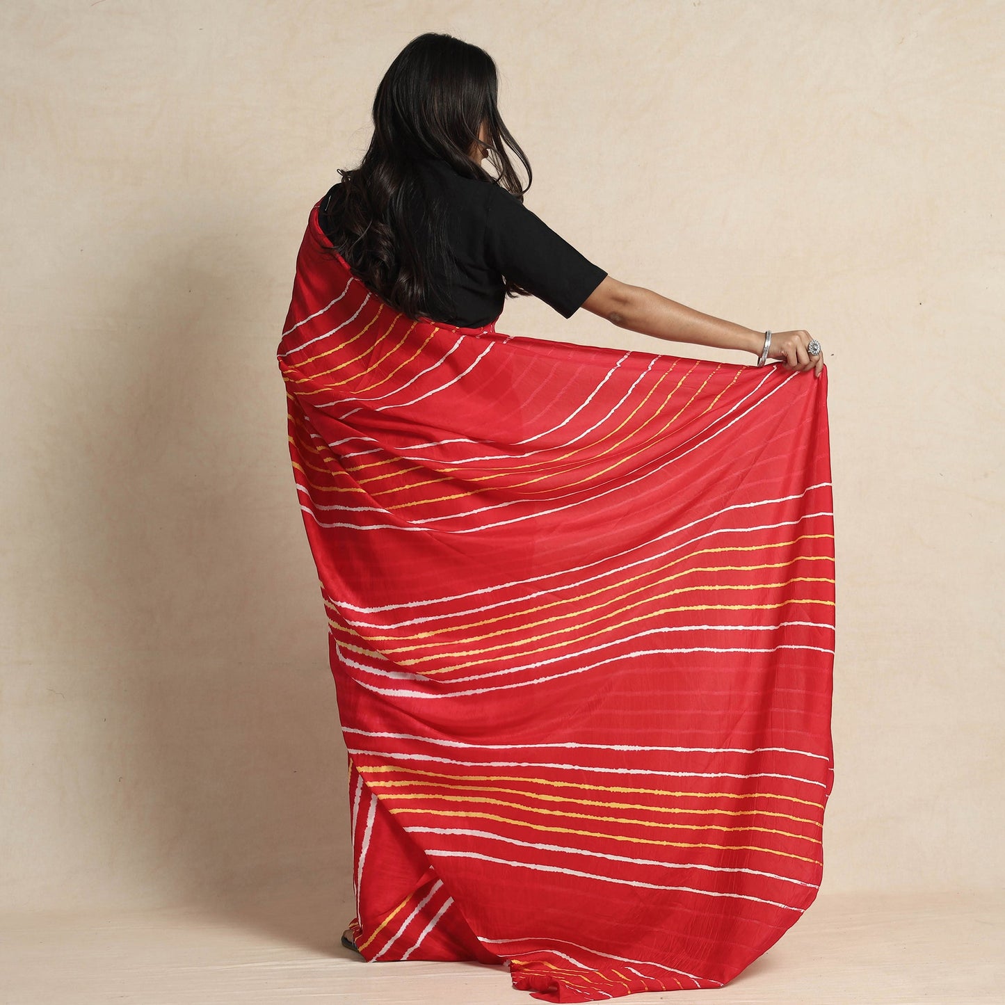 leheriya saree