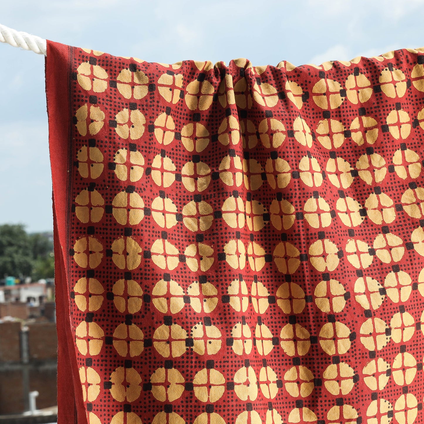 Block Printed Towel