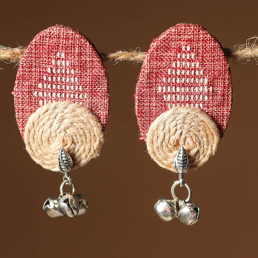 Nikhat Thread Work GS Fabart Earrings