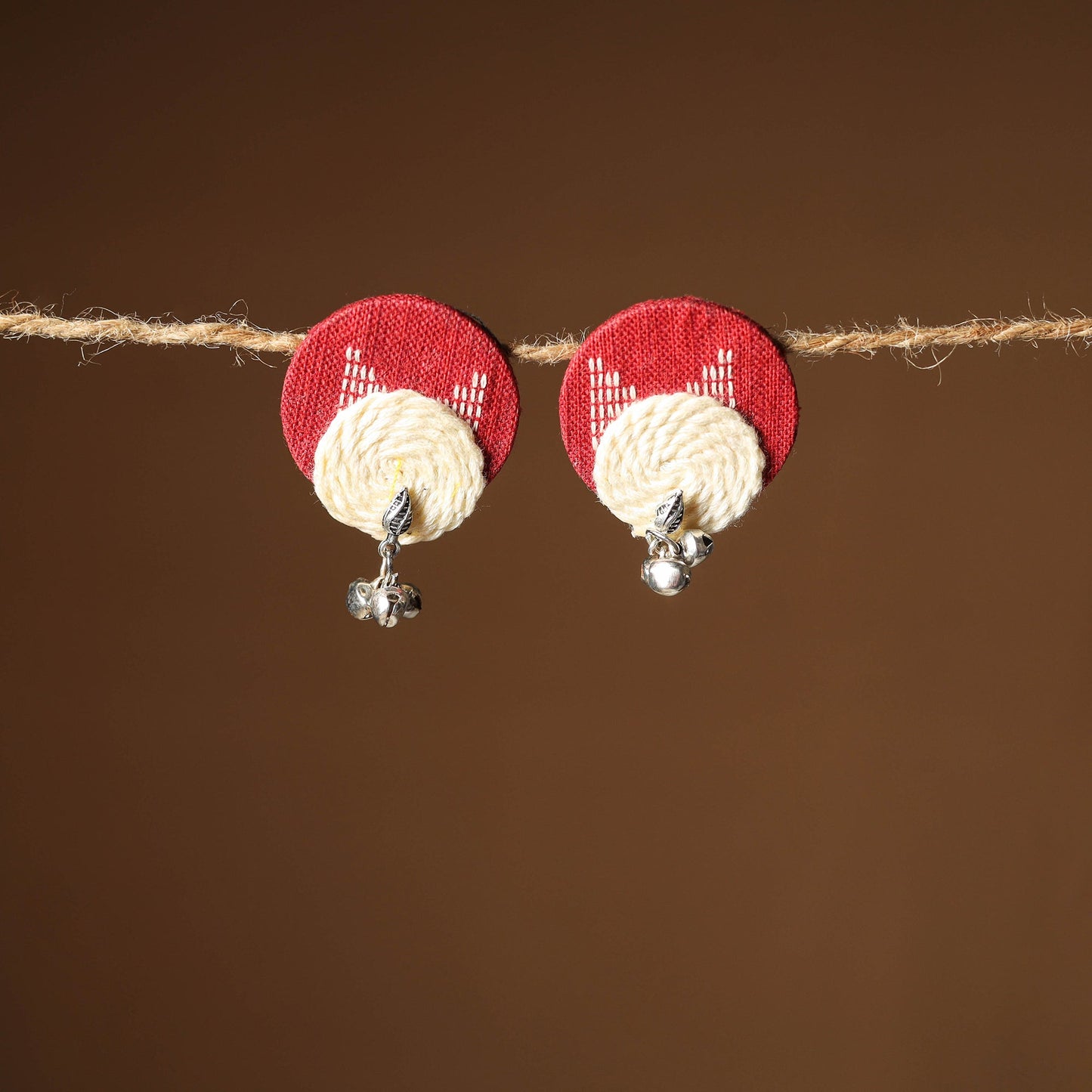 Nikhat Thread Work GS Fabart Earrings