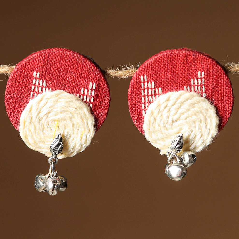 Nikhat Thread Work GS Fabart Earrings
