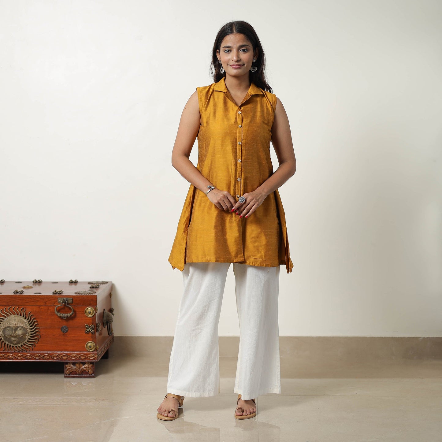 Designer Plain Kurta for Women