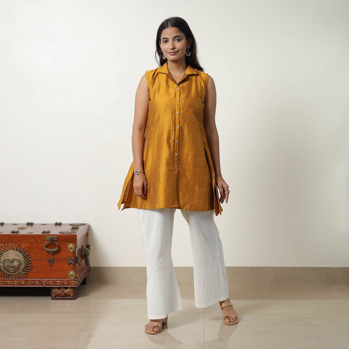 Designer Plain Kurta for Women