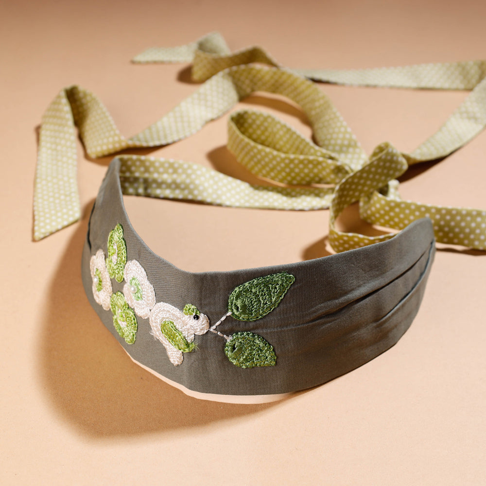 Buy Samoolam Handmade Crochet Mellow Yellow Hair Band Online at iTokri.com