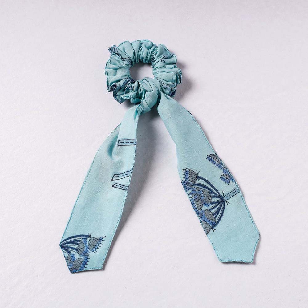 Elastic Hair Bands/Scarf Ponytail Holder Scrunchy Ties