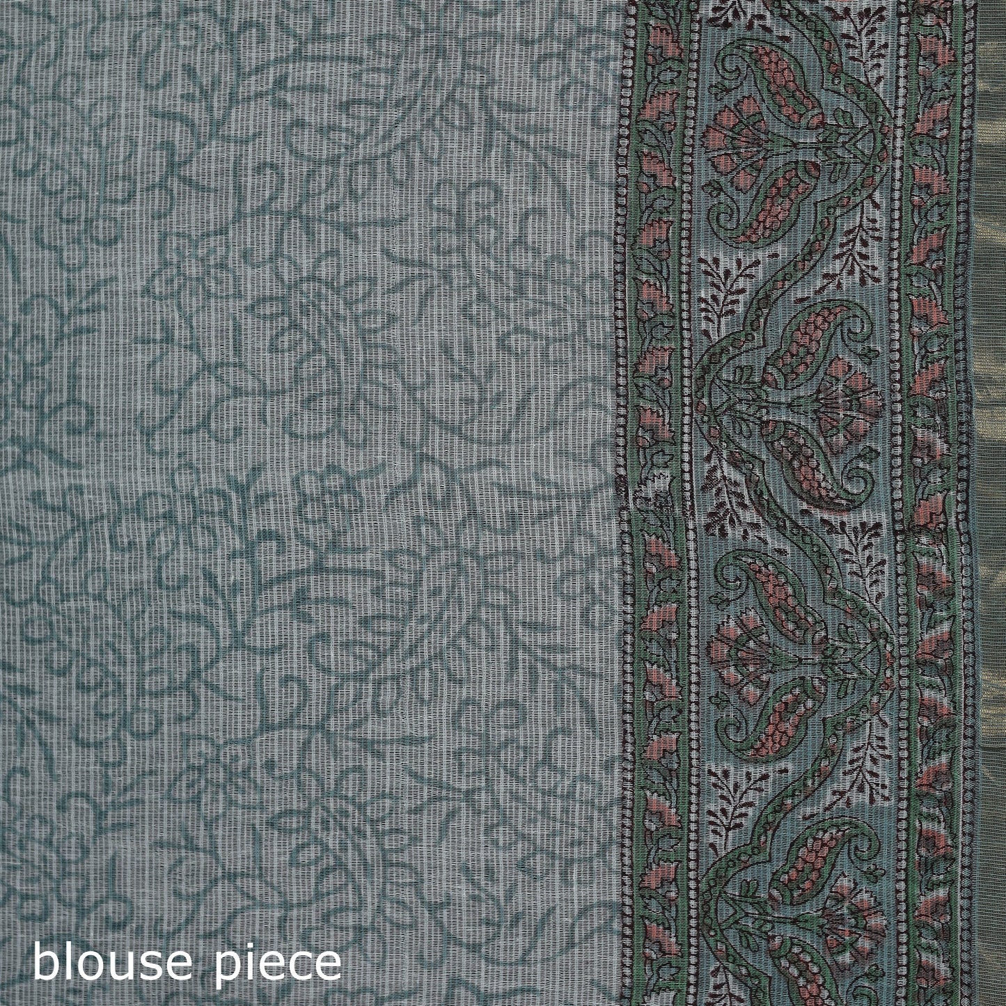 Sanganeri hand block print kota doria cotton saree 08