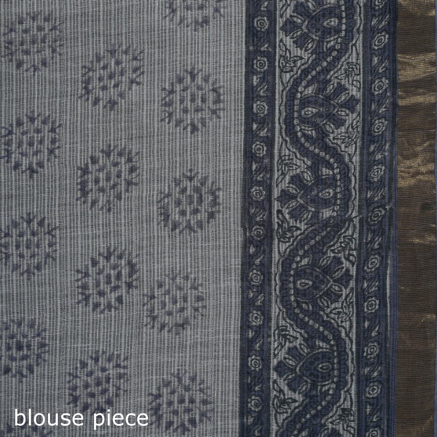 Sanganeri hand block print kota doria cotton saree 16