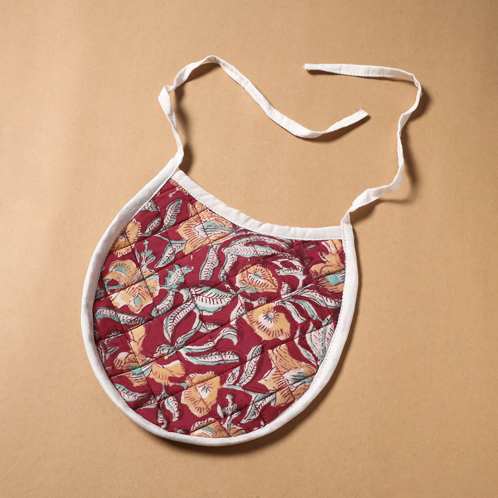 Buy Sanganeri Block Printing Cotton Baby Bib