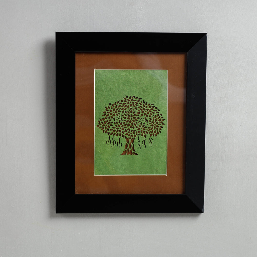 Sanjhi Paper Cut Artwork with Fiber Frame by Vijay Soni Online in India at iTokri.com