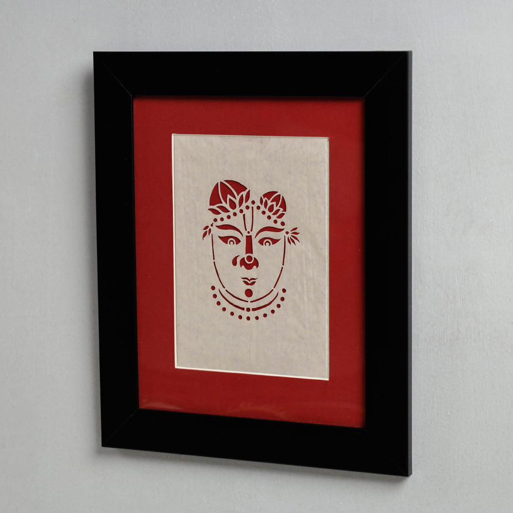 Sanjhi Paper Cut Artwork with Fiber Frame by Vijay Soni Online in India at iTokri.com