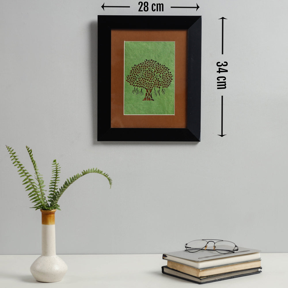 Sanjhi Paper Cut Artwork with Fiber Frame by Vijay Soni Online in India at iTokri.com
