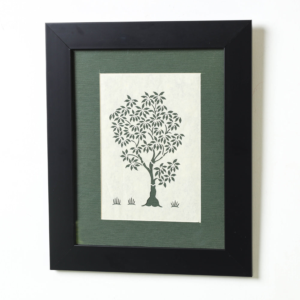 Sanjhi Paper Cut Artwork with Fiber Frame by Vijay Soni Online in India at iTokri.com