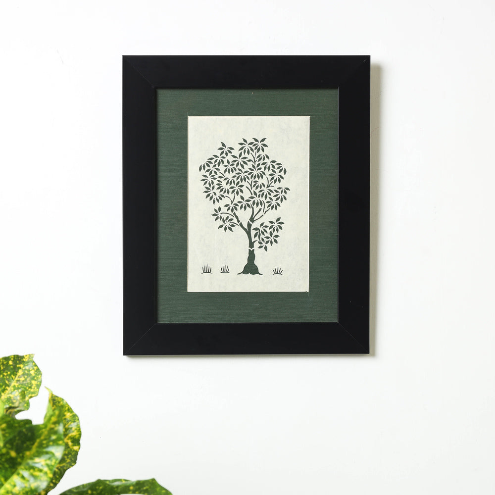 Sanjhi Paper Cut Artwork with Fiber Frame by Vijay Soni Online in India at iTokri.com