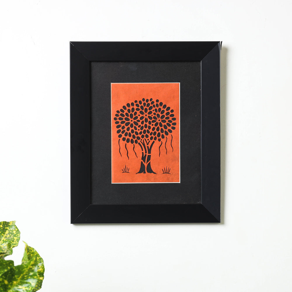 Sanjhi Paper Cut Artwork with Fiber Frame by Vijay Soni Online in India at iTokri.com
