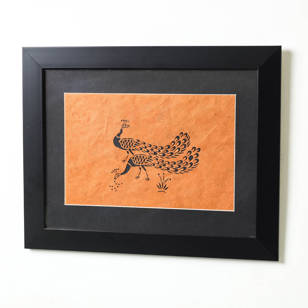 Sanjhi Paper Cut Artwork with Fiber Frame by Vijay Soni Online in India at iTokri.com