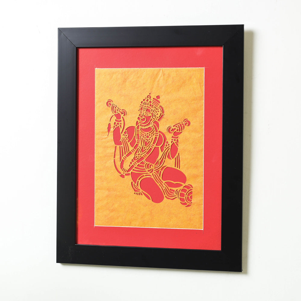 Sanjhi Paper Cut Artwork with Fiber Frame by Vijay Soni Online in India at iTokri.com