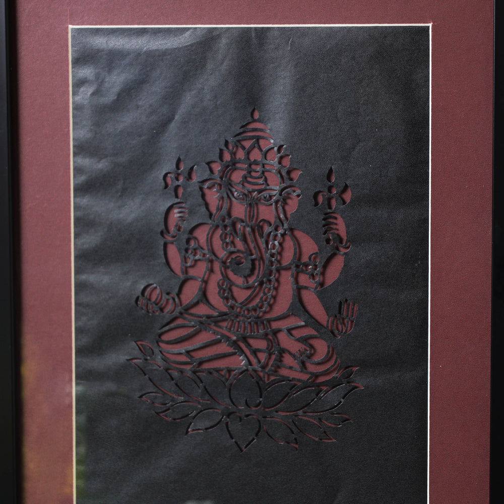 Sanjhi Paper Cut Artwork with Fiber Frame by Vijay Soni Online in India at iTokri.com