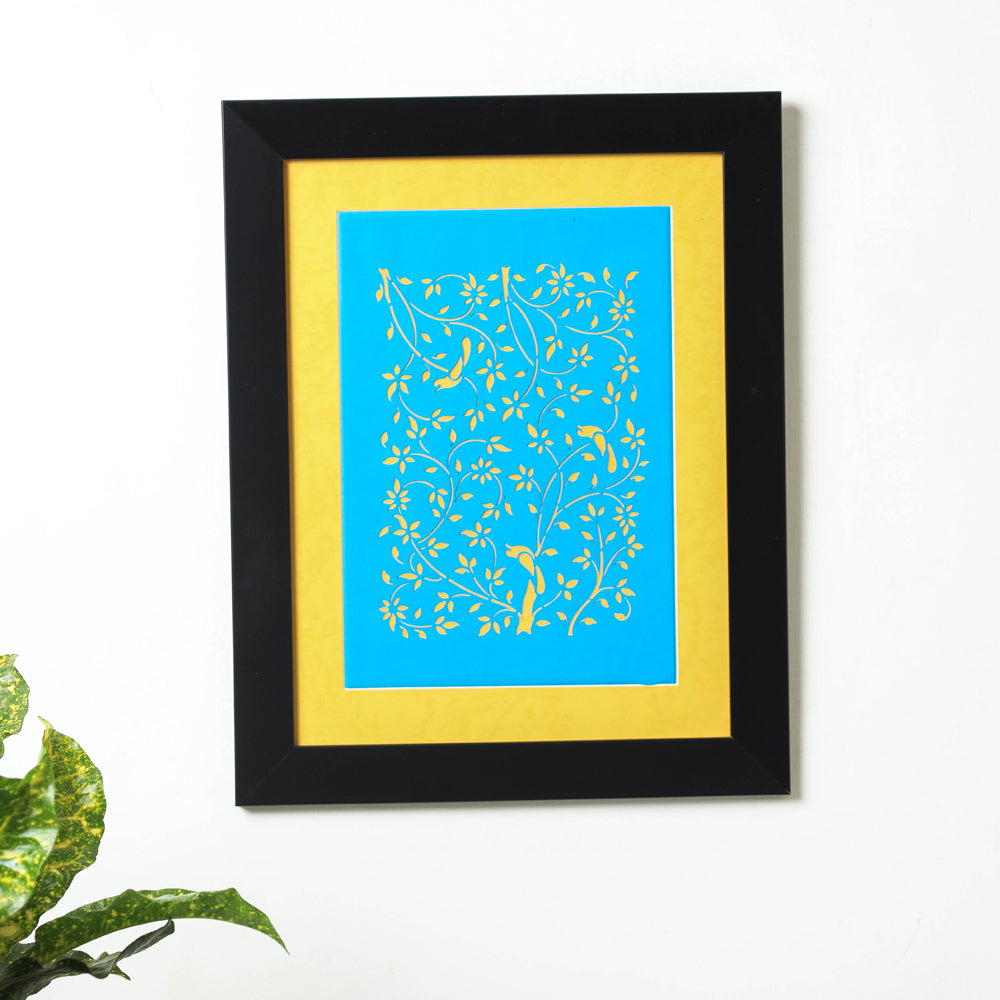 Sanjhi Paper Cut Artwork with Fiber Frame by Vijay Soni Online in India at iTokri.com