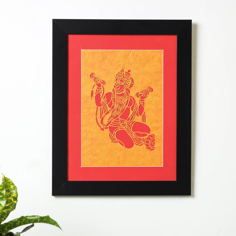 Sanjhi Paper Cut Artwork with Fiber Frame by Vijay Soni Online in India at iTokri.com