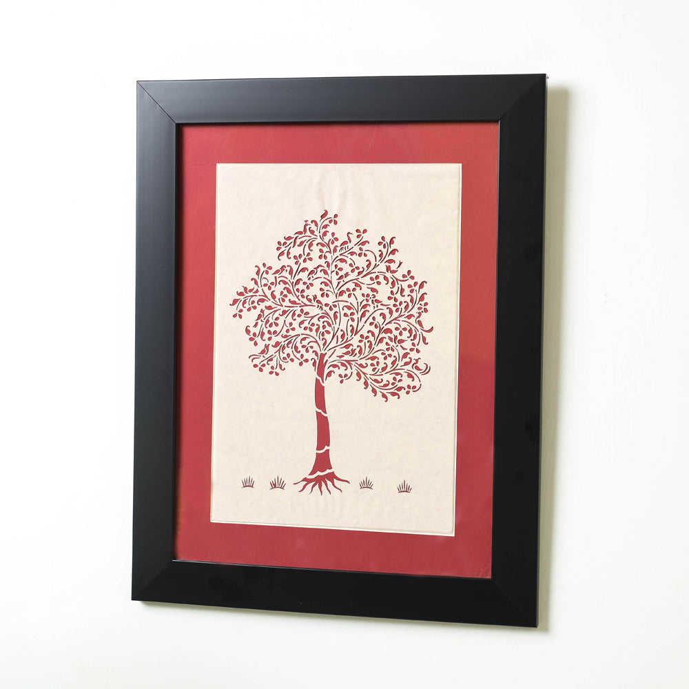 Sanjhi Paper Cut Artwork with Fiber Frame by Vijay Soni Online in India at iTokri.com