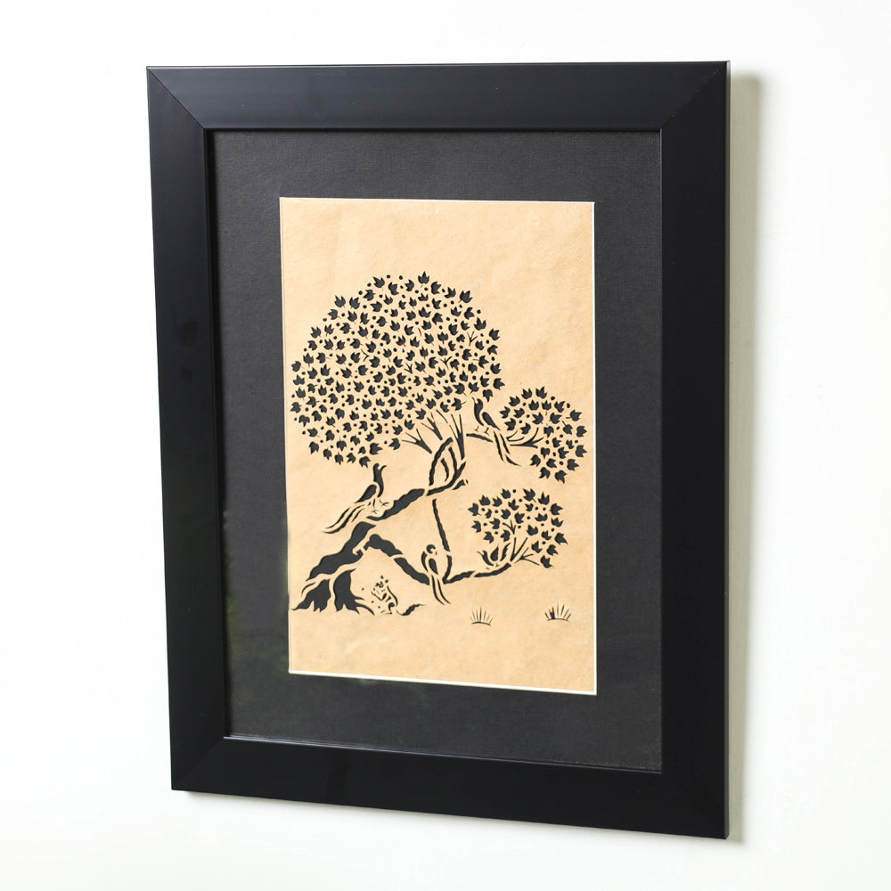 Sanjhi Paper Cut Artwork with Fiber Frame by Vijay Soni Online in India at iTokri.com