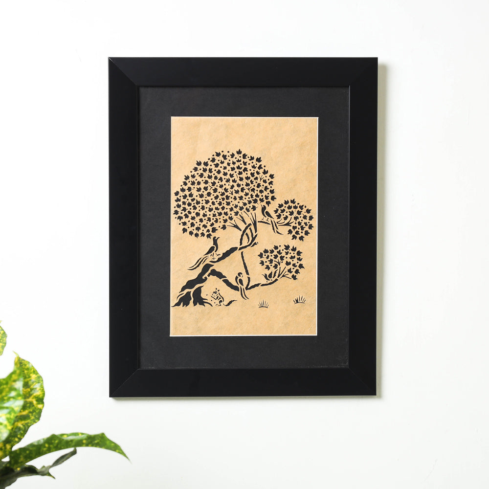 Sanjhi Paper Cut Artwork with Fiber Frame by Vijay Soni Online in India at iTokri.com
