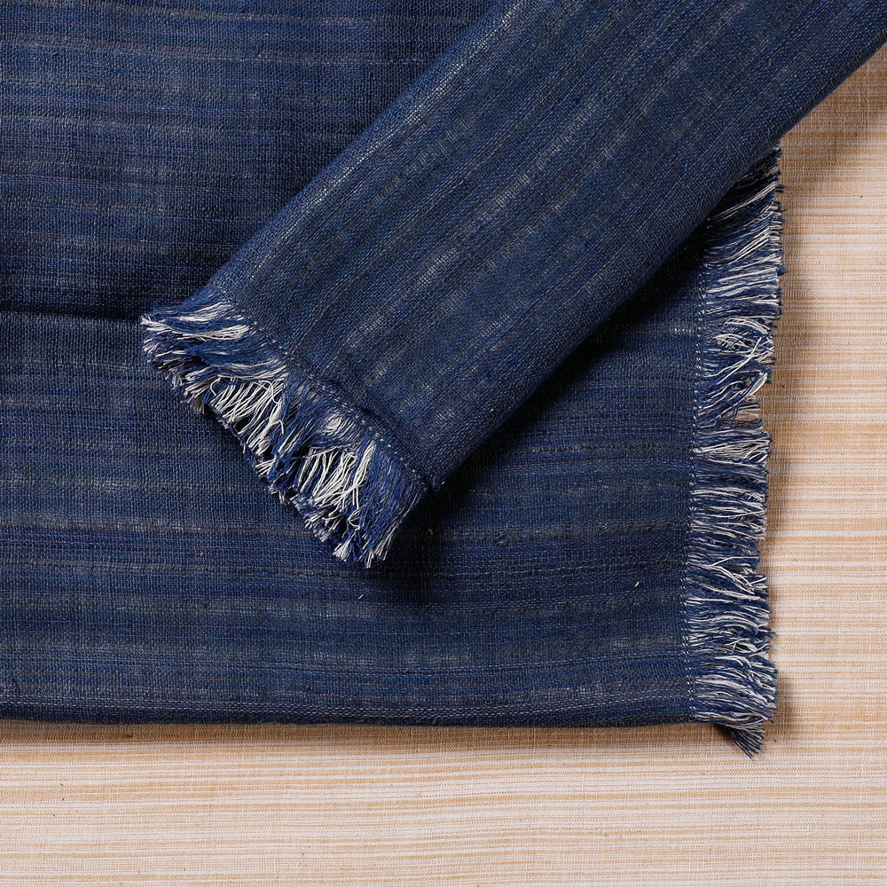 Blue Handspun Handwoven Double Side Pure Cotton Table Napkins