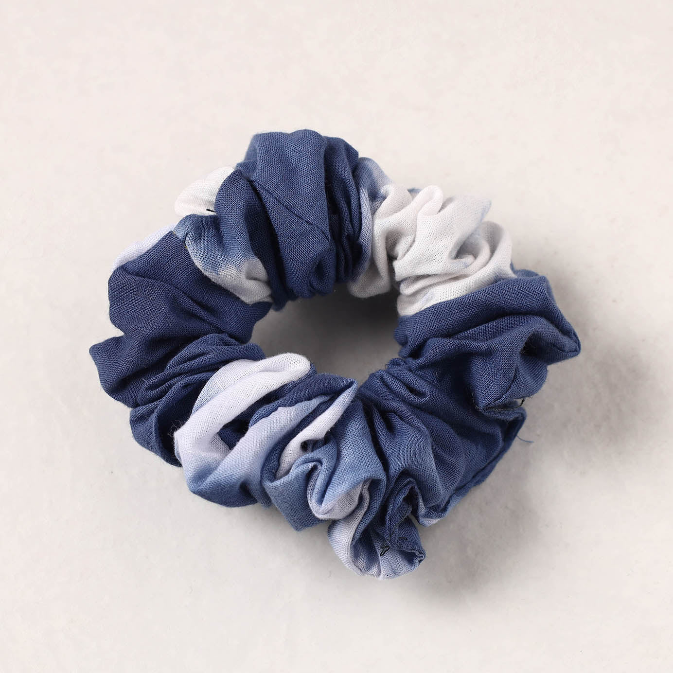 Shibori Dyed Elastic Rubber Band/Scrunchie Tie