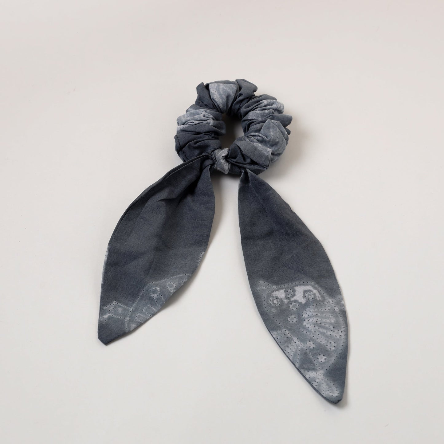 Shibori Dyed Elastic Rubber Band/Scrunchie Tie