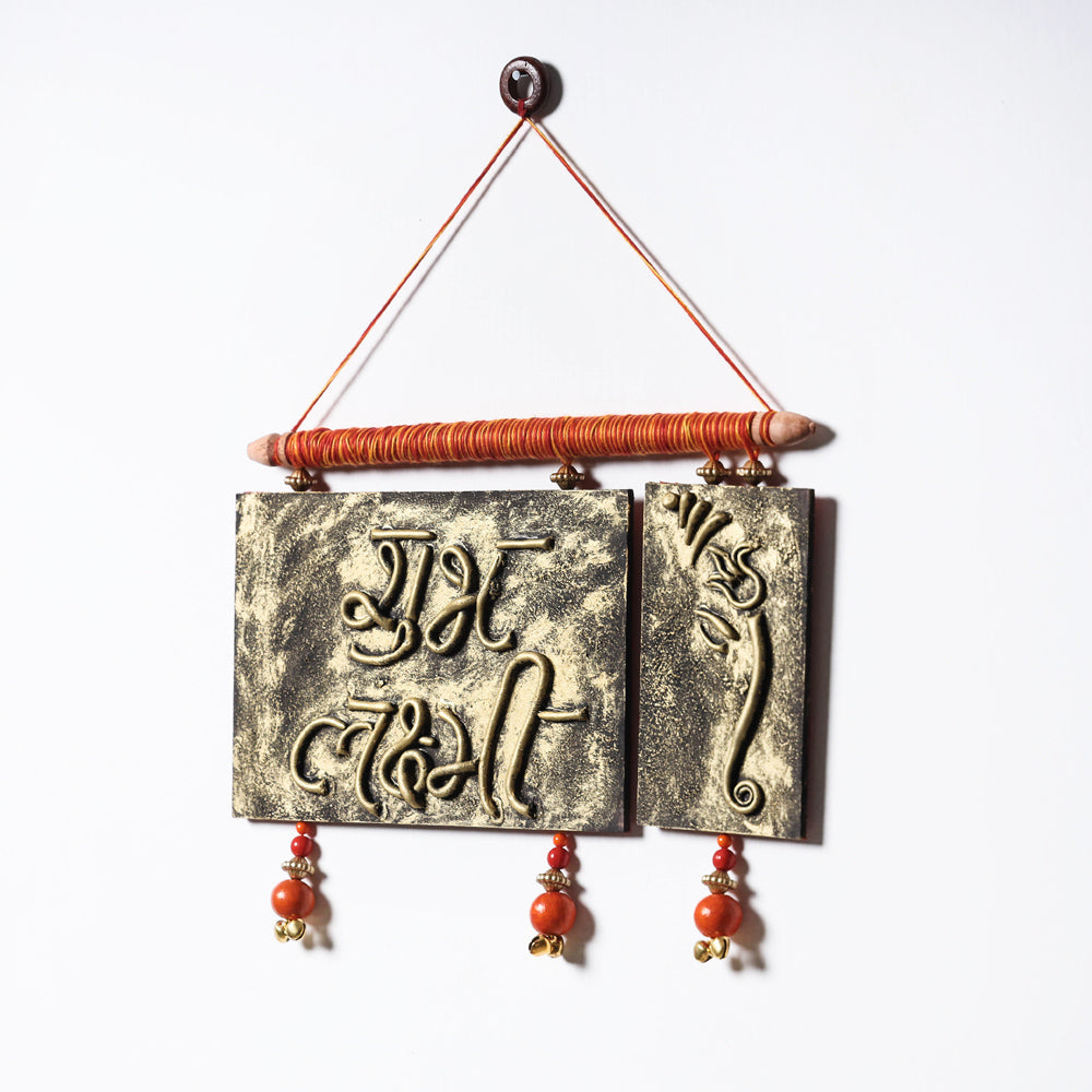 Shubh Deepavali - Tribal Art Handmade Plaque Hanging