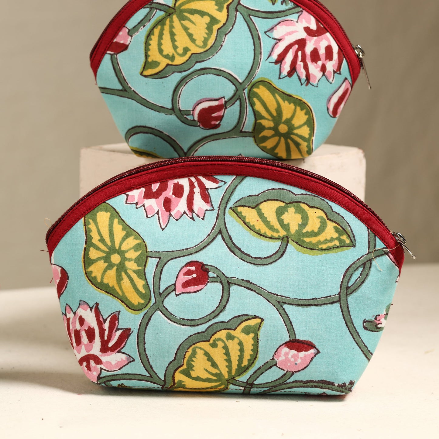 Handmade Cotton Toiletry Bags (Set of 3) 167