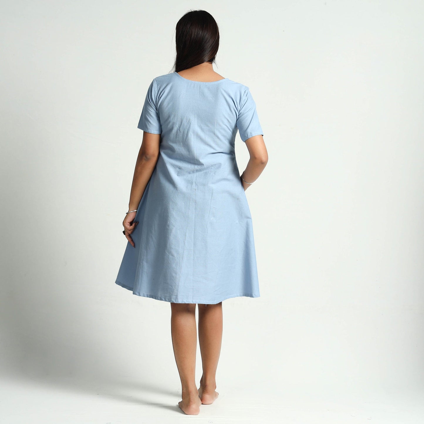 Plain Cotton Dress
