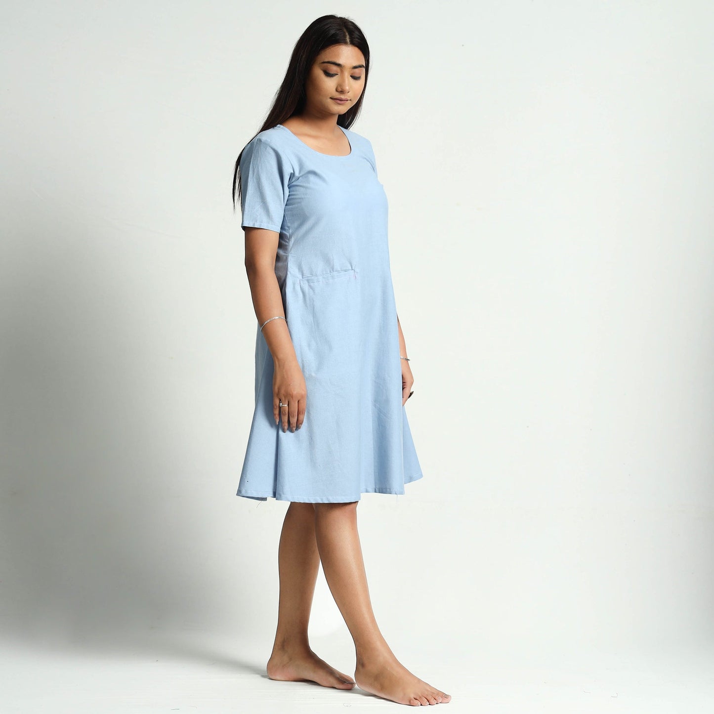 Plain Cotton Dress