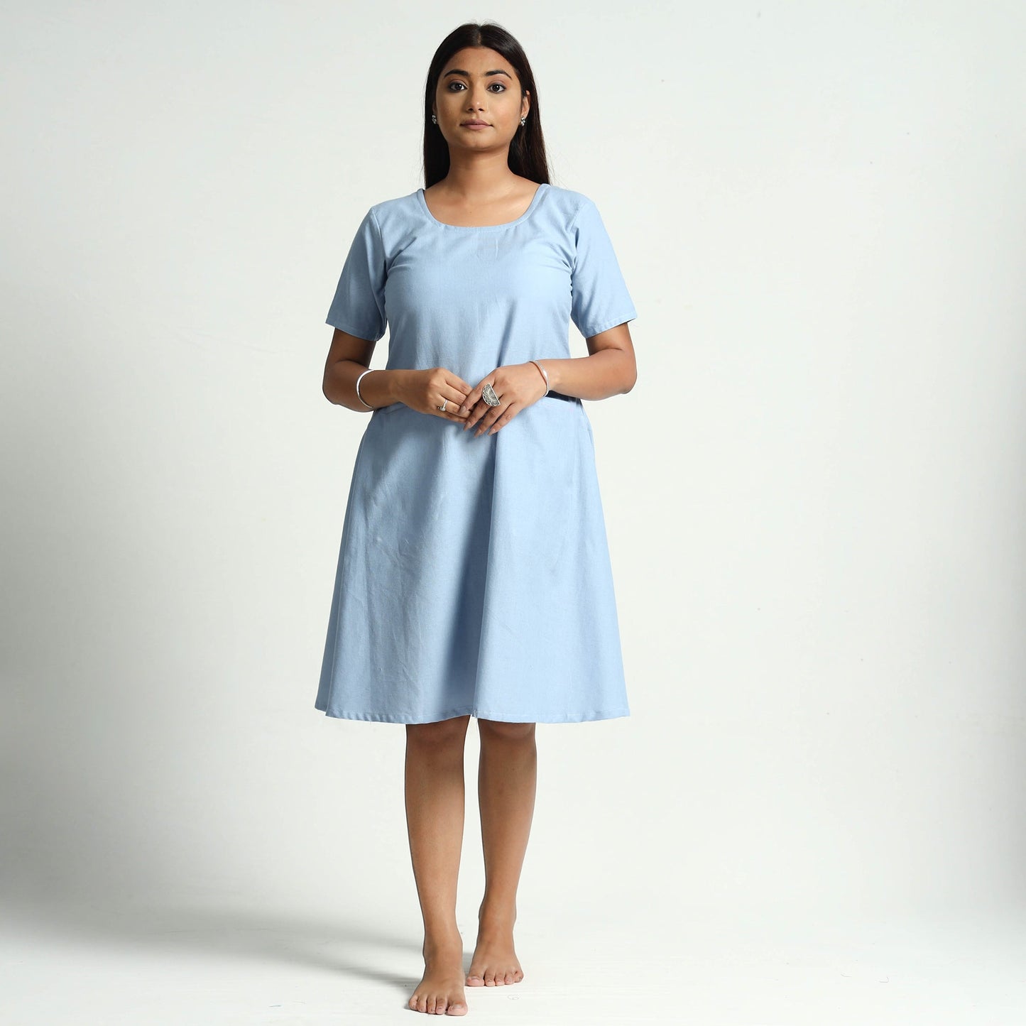 Plain Cotton Dress